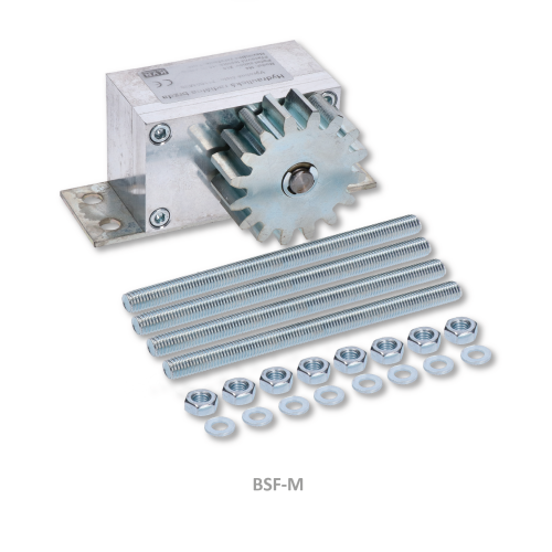 Hydraulická brzda pro posuvné brány ve svahu